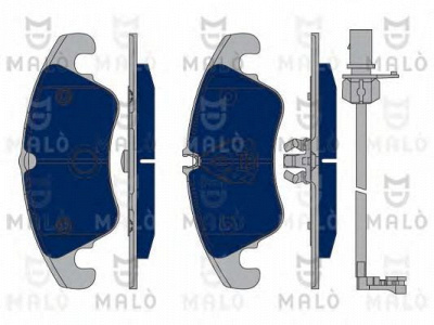 MALO 1050096 -  Комплект тормозных колодок, дисковый тормоз