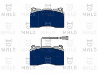MALO 1050106 -  Комплект тормозных колодок, дисковый тормоз