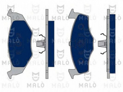 MALO 1050115 -  Комплект тормозных колодок, дисковый тормоз