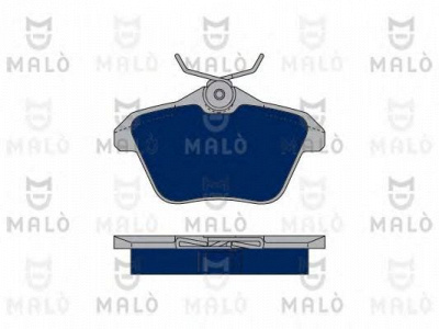 MALO 1050131 -  Комплект тормозных колодок, дисковый тормоз