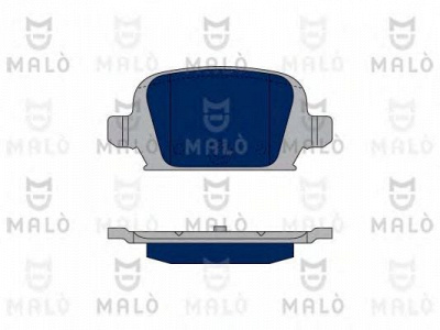 MALO 1050134 -  Комплект тормозных колодок, дисковый тормоз