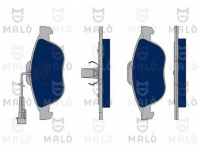 MALO 1050139 -  Комплект тормозных колодок, дисковый тормоз