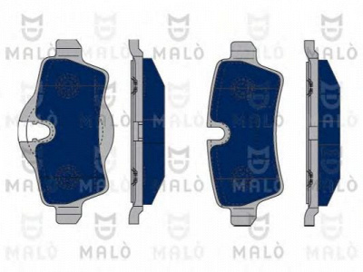 MALO 1050141 -  Комплект тормозных колодок, дисковый тормоз