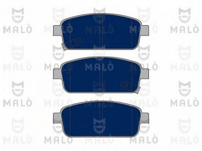 MALO 1050145 -  Комплект тормозных колодок, дисковый тормоз