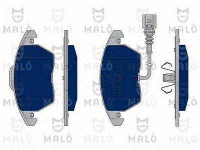 MALO 1050150 -  Комплект тормозных колодок, дисковый тормоз