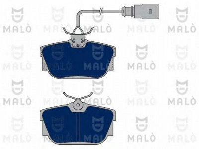 MALO 1050156 -  Комплект тормозных колодок, дисковый тормоз
