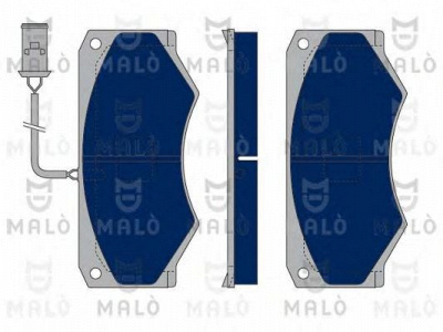 MALO 1050159 -  Комплект тормозных колодок, дисковый тормоз