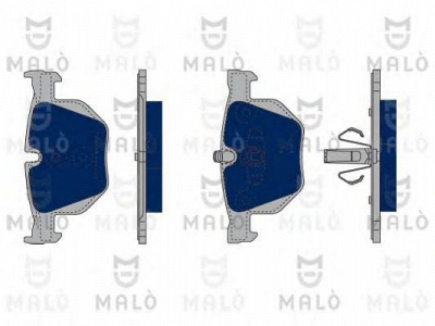 MALO 1050160 -  Комплект тормозных колодок, дисковый тормоз