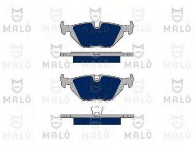 MALO 1050162 -  Комплект тормозных колодок, дисковый тормоз