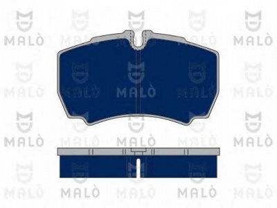 MALO 1050164 -  Комплект тормозных колодок, дисковый тормоз