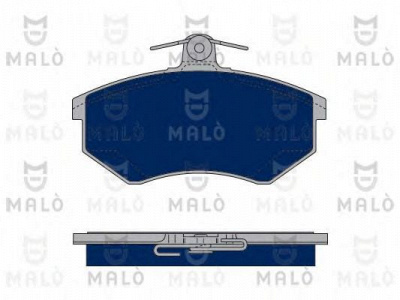 MALO 1050172 -  Комплект тормозных колодок, дисковый тормоз