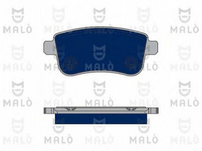 MALO 1050175 -  Комплект тормозных колодок, дисковый тормоз