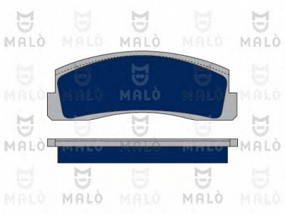 MALO 1050176 -  Комплект тормозных колодок, дисковый тормоз