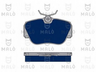 MALO 1050183 -  Комплект тормозных колодок, дисковый тормоз