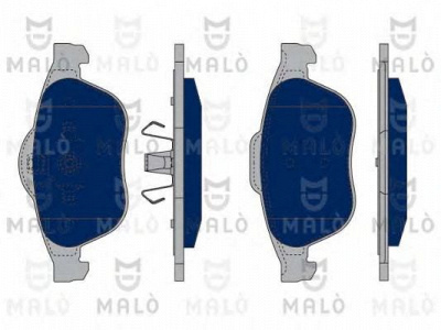 MALO 1050185 -  Комплект тормозных колодок, дисковый тормоз