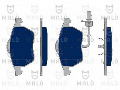 MALO 1050192 -  Комплект тормозных колодок, дисковый тормоз