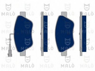 MALO 1050199 -  Комплект тормозных колодок, дисковый тормоз