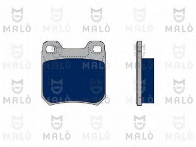 MALO 1050202 -  Комплект тормозных колодок, дисковый тормоз
