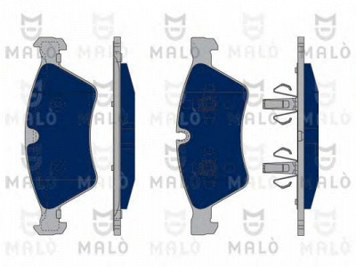 MALO 1050206 -  Комплект тормозных колодок, дисковый тормоз