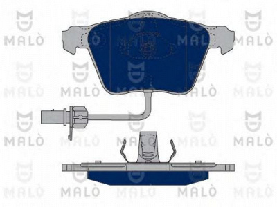 MALO 1050210 -  Комплект тормозных колодок, дисковый тормоз
