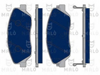 MALO 1050212 -  Комплект тормозных колодок, дисковый тормоз