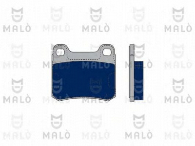 MALO 1050222 -  Комплект тормозных колодок, дисковый тормоз