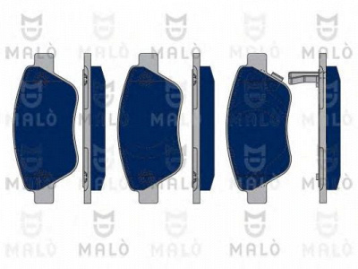 MALO 1050228 -  Комплект тормозных колодок, дисковый тормоз