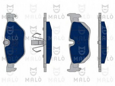 MALO 1050233 -  Комплект тормозных колодок, дисковый тормоз