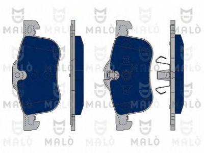 MALO 1050241 -  Комплект тормозных колодок, дисковый тормоз