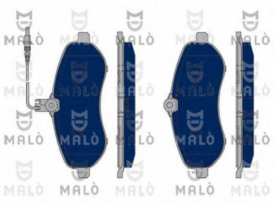 MALO 1050242 -  Комплект тормозных колодок, дисковый тормоз