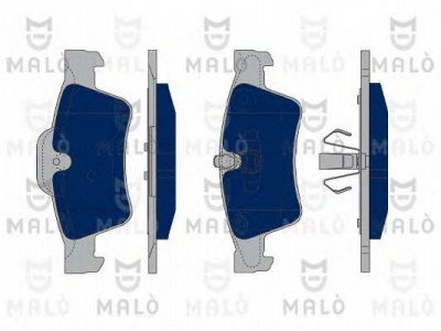 MALO 1050244 -  Комплект тормозных колодок, дисковый тормоз