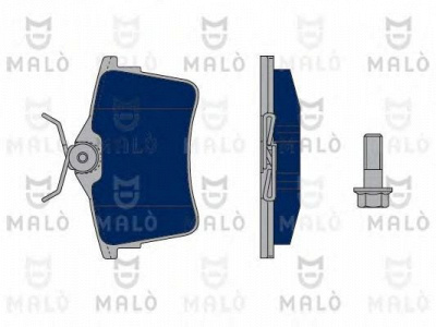MALO 1050250 -  Комплект тормозных колодок, дисковый тормоз