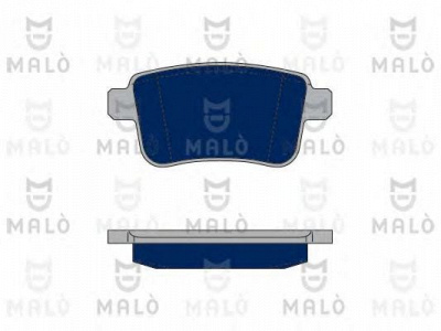 MALO 1050252 -  Комплект тормозных колодок, дисковый тормоз