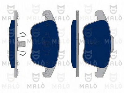 MALO 1050255 -  Комплект тормозных колодок, дисковый тормоз