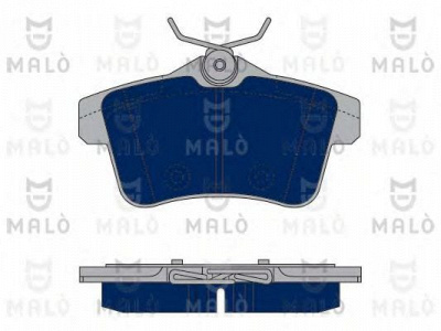 MALO 1050256 -  Комплект тормозных колодок, дисковый тормоз