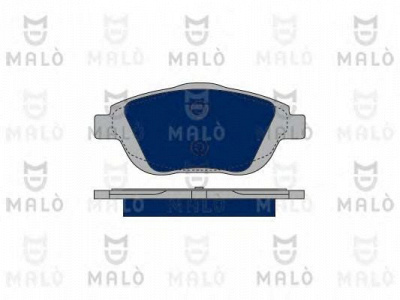 MALO 1050258 -  Комплект тормозных колодок, дисковый тормоз