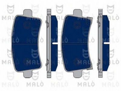 MALO 1050259 -  Комплект тормозных колодок, дисковый тормоз