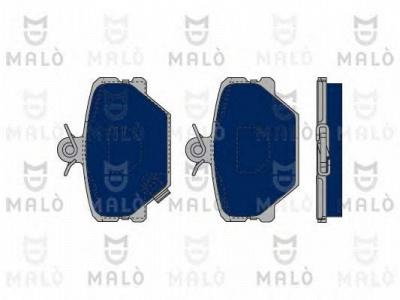MALO 1050261 -  Комплект тормозных колодок, дисковый тормоз