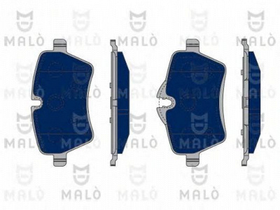 MALO 1050263 -  Комплект тормозных колодок, дисковый тормоз