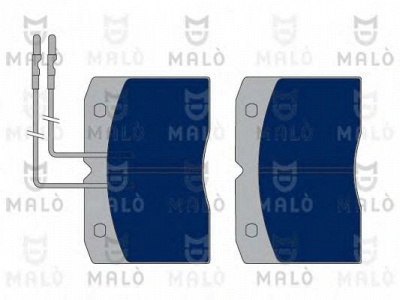 MALO 1050264 -  Комплект тормозных колодок, дисковый тормоз