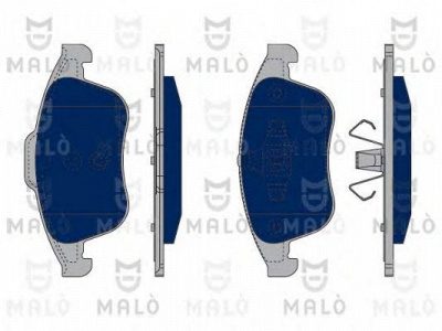 MALO 1050266 -  Комплект тормозных колодок, дисковый тормоз