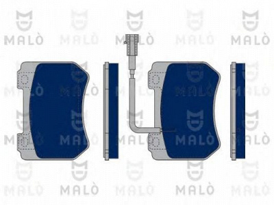 MALO 1050274 -  Комплект тормозных колодок, дисковый тормоз