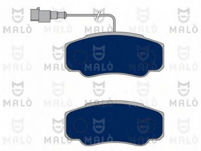 MALO 1050279 -  Комплект тормозных колодок, дисковый тормоз