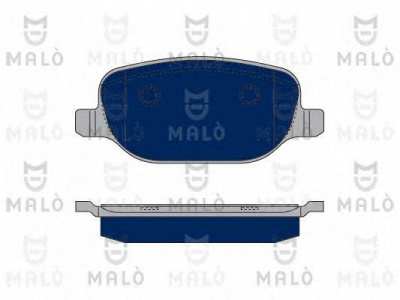 MALO 1050280 -  Комплект тормозных колодок, дисковый тормоз