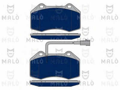 MALO 1050287 -  Комплект тормозных колодок, дисковый тормоз