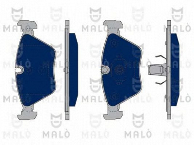 MALO 1050291 -  Комплект тормозных колодок, дисковый тормоз