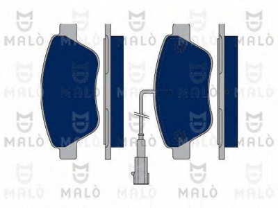 MALO 1050295 -  Комплект тормозных колодок, дисковый тормоз