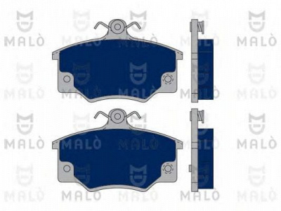 MALO 1050296 -  Комплект тормозных колодок, дисковый тормоз