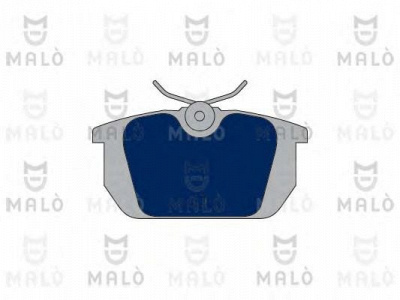 MALO 1050297 -  Комплект тормозных колодок, дисковый тормоз