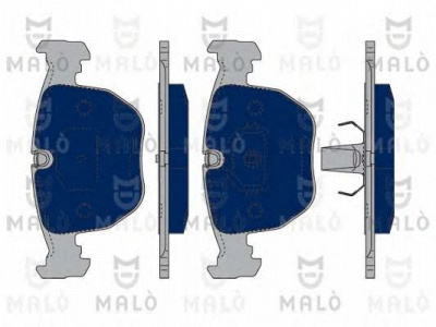 MALO 1050300 -  Комплект тормозных колодок, дисковый тормоз